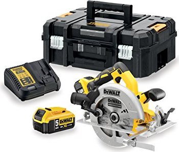 DeWalt DCS570P2 cordless circular saw incl. case + 2 Batteries 5.0Ah