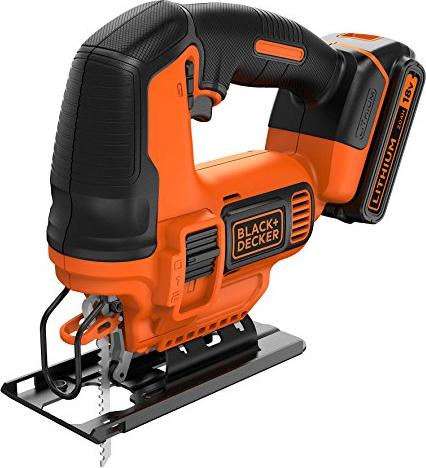 Black&Decker BDCJS18 cordless scroll jigsaw incl. rechargeable battery 2.0Ah