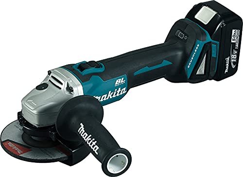 Makita DGA504RTJ cordless angle grinder incl. MAKPAC + 2 Batteries 5.0Ah