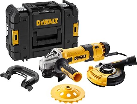 DeWalt DWE4257KT electric concrete grinder incl. case