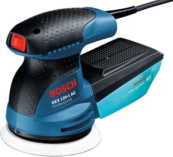 Bosch Professional GEX 125-1 AE electric random orbit sander incl. case (0601387501)