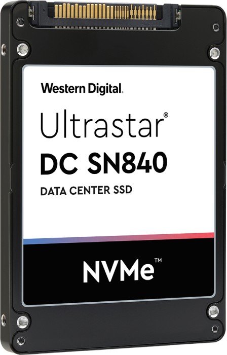 Western Digital Ultrastar DC SN840 - 3DWPD 6.4TB, ISE, 2.5" / U.2 / PCIe 3.1 x4 (0TS2049 / WUS4C6464DSP3X3)
