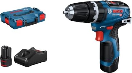 Bosch Professional GSB 12V-35 cordless combi drill incl. L-Boxx + 2 Batteries 3.0Ah (06019J9000)