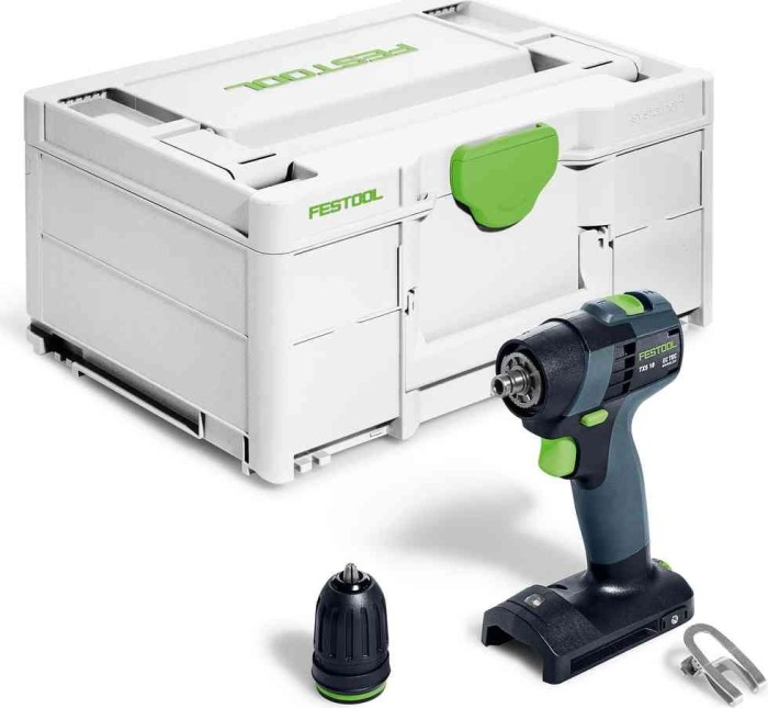 Festool TXS 18-Basic cordless screw driller solo incl. case (576894)
