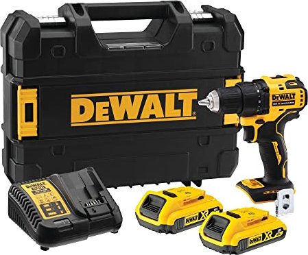 DeWalt DCD708D2T cordless screw driller incl. case + 2 Batteries 2.0Ah