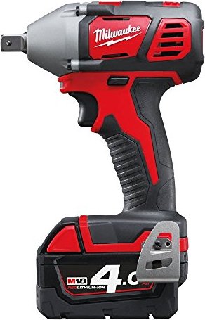 Milwaukee M18 BIW12-402C cordless impact wrench incl. case + 2 Batteries 4.0Ah (4933443607)