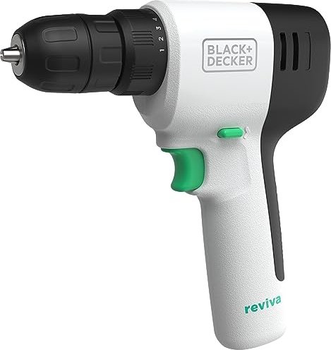 Black&Decker reviva cordless screw driller incl. rechargeable battery 1.5Ah (REVDD12C)