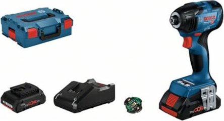 Bosch Professional GDR 18V-210 C cordless impact wrench incl. L-Boxx + 2 Batteries 4.0Ah (06019J0102)