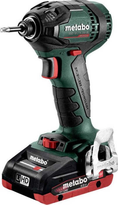Metabo SSD 18 LTX 200 BL cordless impact wrench incl. case + 2 Batteries 4.0Ah (602396800)