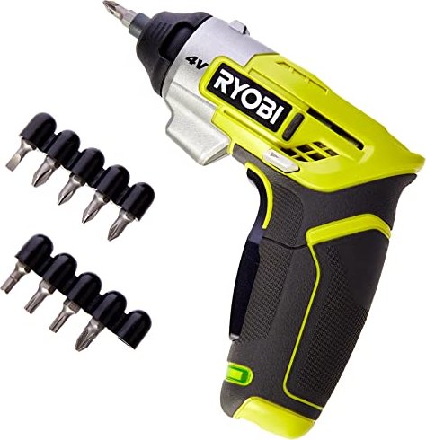Ryobi ERGO cordless screwdriver incl. case + rechargeable battery 1.5Ah + Accessories (5133003411)