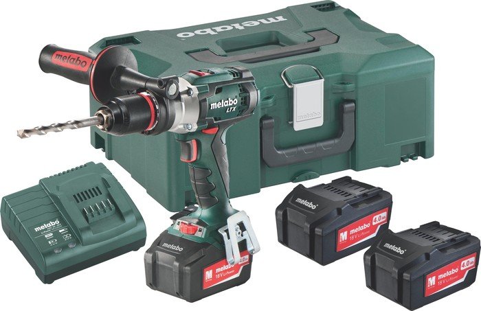 Metabo BS 18 LTX impulse cordless screw driller incl. case + 3 Batteries 4.0Ah (602191960)