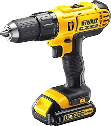 DeWalt DCD776C2 cordless combi drill incl. case + 2 Batteries 1.3Ah