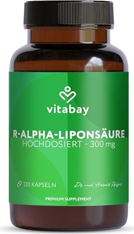 Vitabay R-Alpha Liponsäure Kapseln, 120 Stück