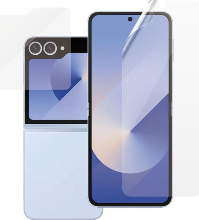 PanzerGlass FlipFoldFlex Screen Protector ultra wide Fit TPU + Classic Fit glass for Samsung Galaxy Z Flip6 (7370)