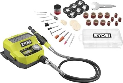 Ryobi RRTS18-0A35 18V ONE+ Akku-Geradschleifer solo inkl. Werkzeugbox + Zubehör (5133005637)
