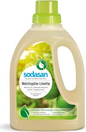 Sodasan fabric conditioner lime, 750ml (1616)