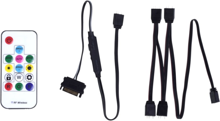Xilence RGB/ARGB Cooling Control kit, light controller (XZ171)