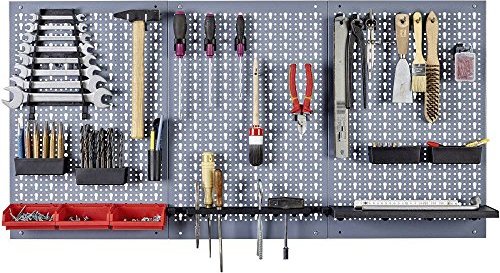 Küpper steel sheet pegboard 3-piece. (70100)