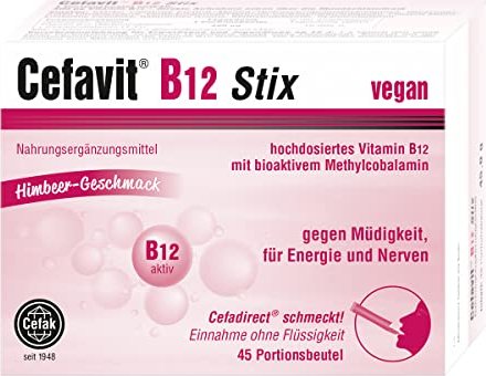 Cefavit B12 Stix Granulat Portionsbeutel, 45 Stück