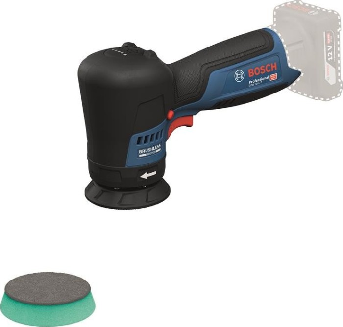 Bosch Professional GPO 12V-77 Akku-Polierer solo (06019L3000)