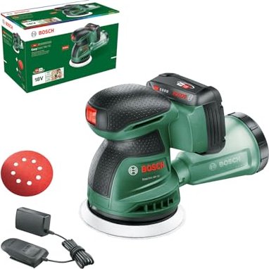 Bosch DIY UniversalOrbit 18V-10 Akku-Exzenterschleifer inkl. Akku 2.0Ah (06033E4071)
