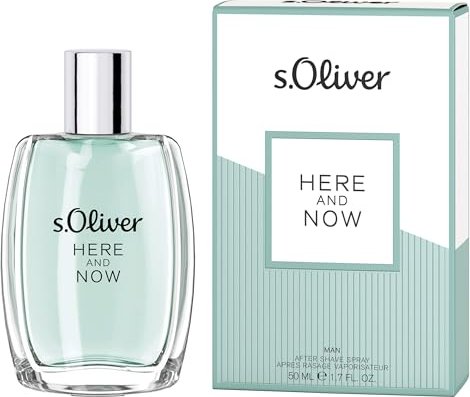 s.Oliver Here & Now for Men After Shave Spray, 50ml