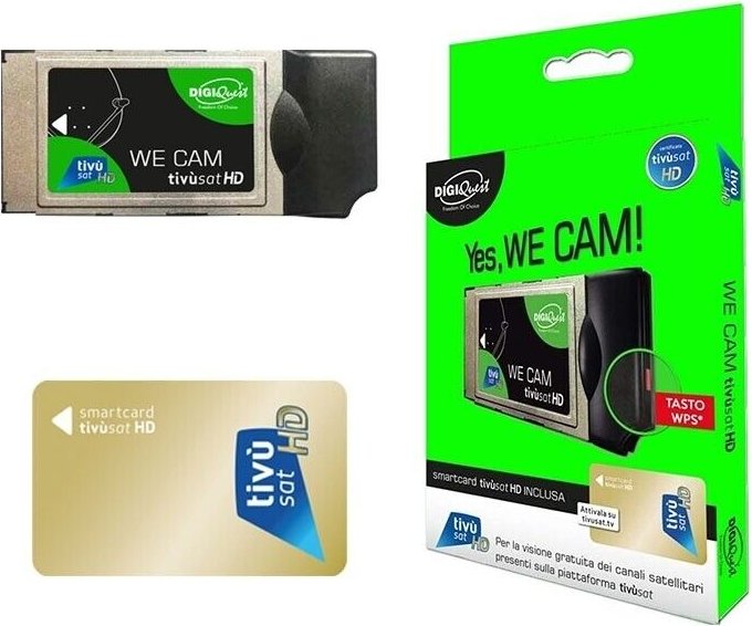 SmardTV SmarCAM tivusat incl. TivuSat Smartkarte