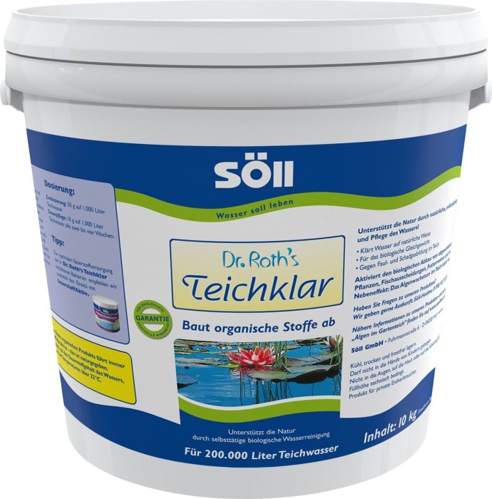 Söll Dr. Roth's Teichklar Wasseraufbereiter, 10.00kg (10082)