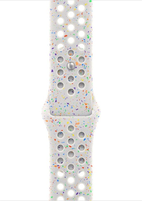 Apple Nike sport wristlet S/M for Apple Watch 45mm Pure Platinum (MUV03ZM/A)