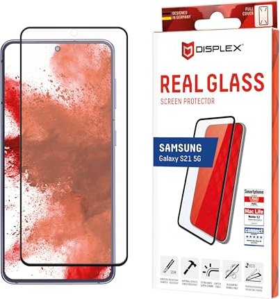 Displex Real glass 3D for Samsung Galaxy S21 black (1405)