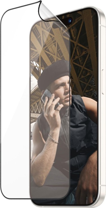 PanzerGlass matrix Screen Protector ultra wide Fit with Aligner kit for Apple iPhone 15 Pro (2818)