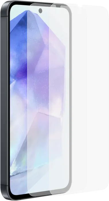 Samsung screen protector for Galaxy A55 5G, 2-pack (EF-UA556CTEGWW)