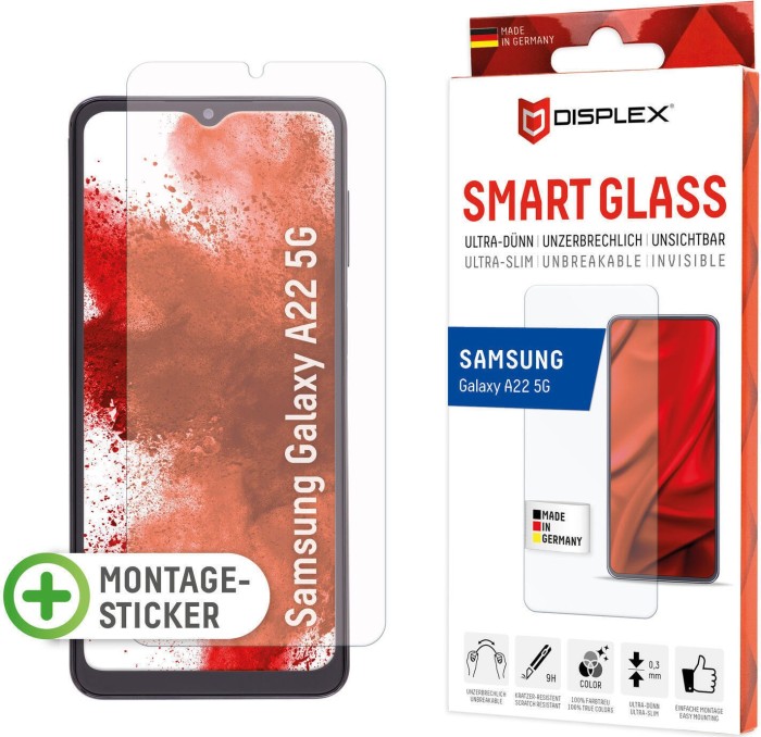 Displex Smart glass for Samsung Galaxy A22 5G (01637)