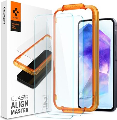 Spigen Screen Protector glass.tR AlignMaster for Samsung Galaxy A55 5G (AGL07775)