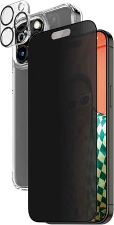 PanzerGlass ultra wide Fit Privacy with EasyAligner for Apple iPhone 15 Pro Max (P2812)