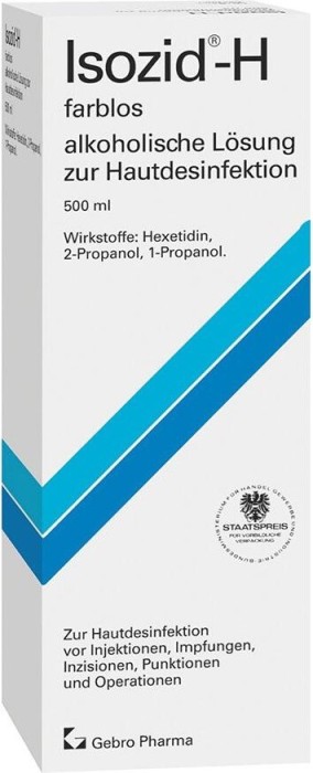 Gebro Pharma Isozid-H colourless Hautdesinfektionsmittel, 5000ml