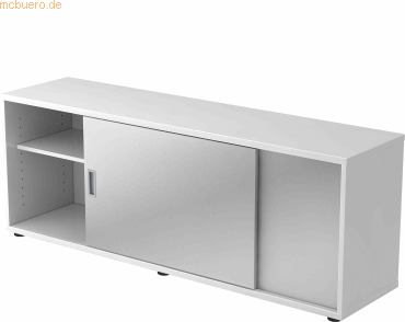 Hammerbacher Ergonomic innovative V1758S, white/silver, storage combination (V1758S/W/S)