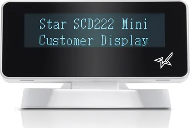 Star Micronics mPOP SCD222U, USB, white, customer display (39990020)