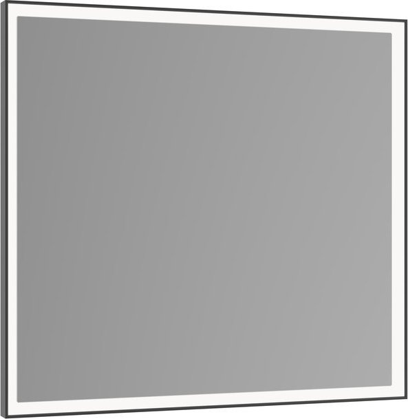 Keuco Royal Lumos Lichtspiegel, black-anodised, 70x65cm (14597132003)