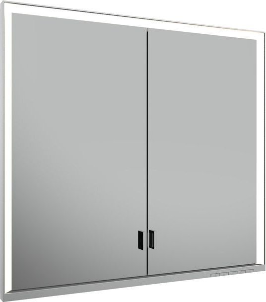 Keuco Royal Lumos Spiegelschrank for wall installation, 2 long doors, 90x73.5cm (14313172303)