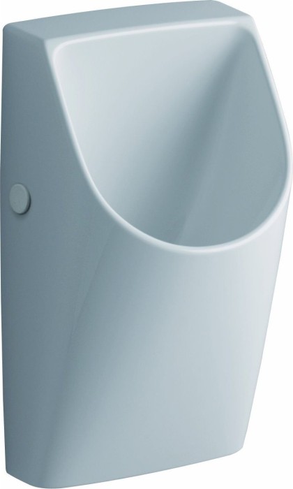 Geberit Renova Plan Urinal wasserlos, departure to rear, white/KeraTect (235170600)