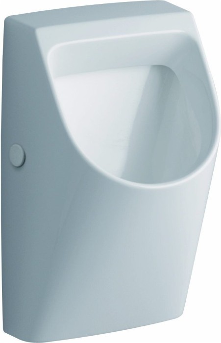 Geberit Renova Plan Urinal intake of rear, departure to rear, white/KeraTect (235100600)