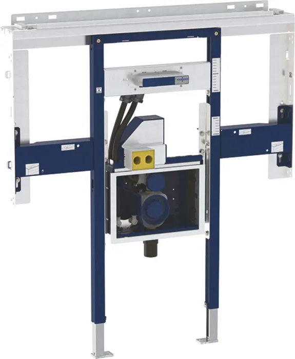 Geberit Duofix Element für Geberit ONE Waschtisch und Geberit ONE Wandarmatur, raumhoch, mit UP-Drehgeruchsverschluss, mit UP-Clou, 75cm (111.071.00.1)