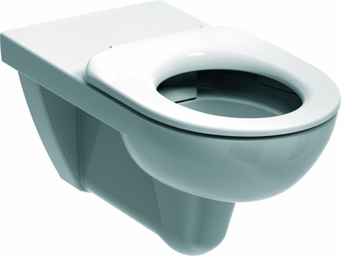 Geberit Renova Comfort Wall-WC Tiefspüler, extended outreach, barrierefrei, Rimfree white (208570000)