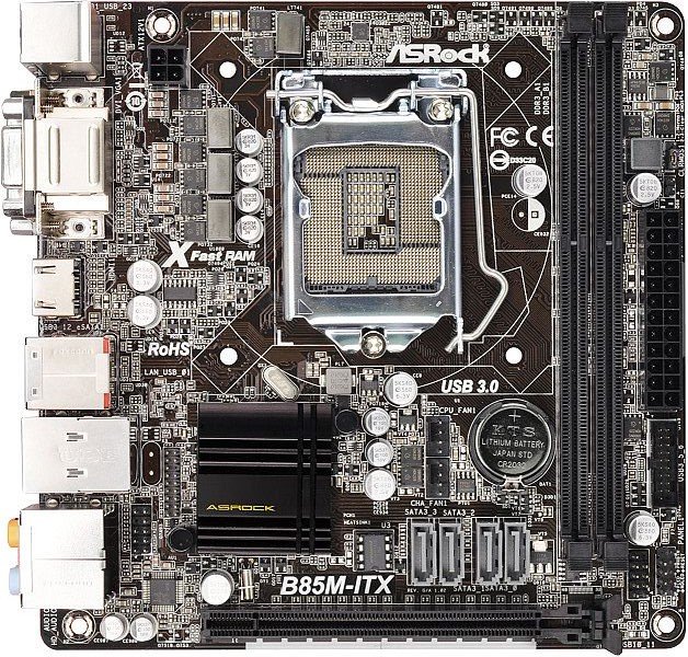ASRock B85M-ITX (90-MXGPM0-A0UAYZ)