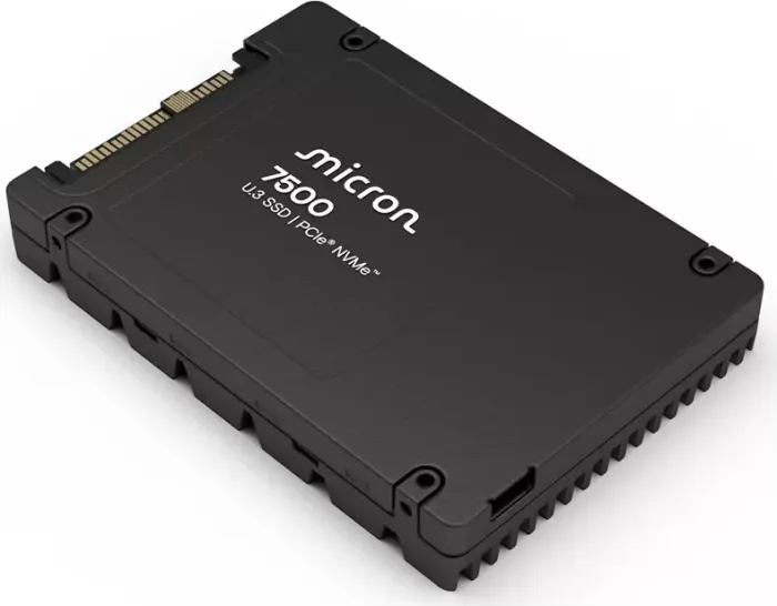 Micron 7500 PRO - 1DWPD Read-Intensive 15.36TB, SED, 512B, 2.5" / U.3 / PCIe 4.0 x4 (MTFDKCC15T3TGP-1BK1DABYY)