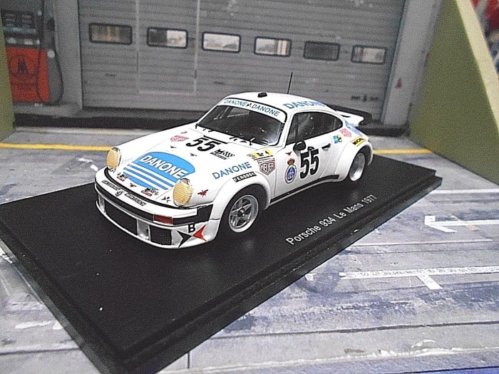 Spark Porsche 934 #55 24h LeMans 1977 Fernandez Baturone Tarradas-Gorsas (S5090)