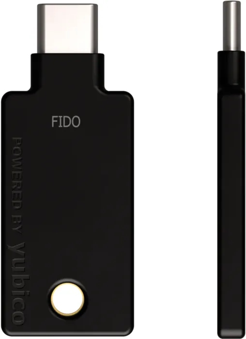 Yubico Security Key C NFC black, USB authentication, USB-C (Y-405)