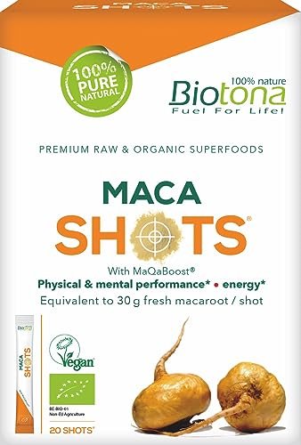 Biotona Maca Shots, 20 Stück