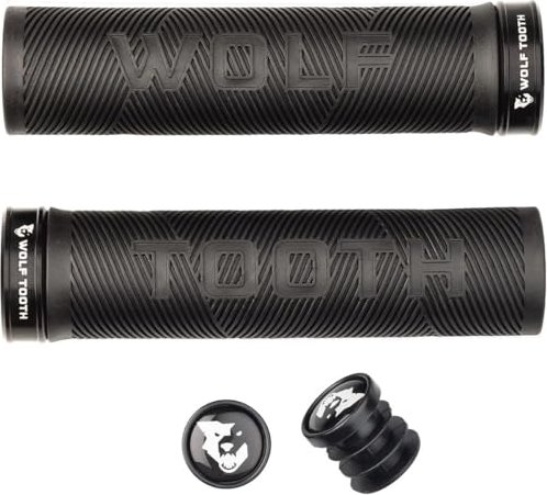 Wolf Tooth echo Lock-On grips black/black (ECHO-BLK-BLK)